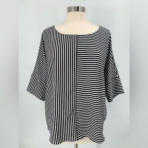 Emelia- Striped Boxy Tee